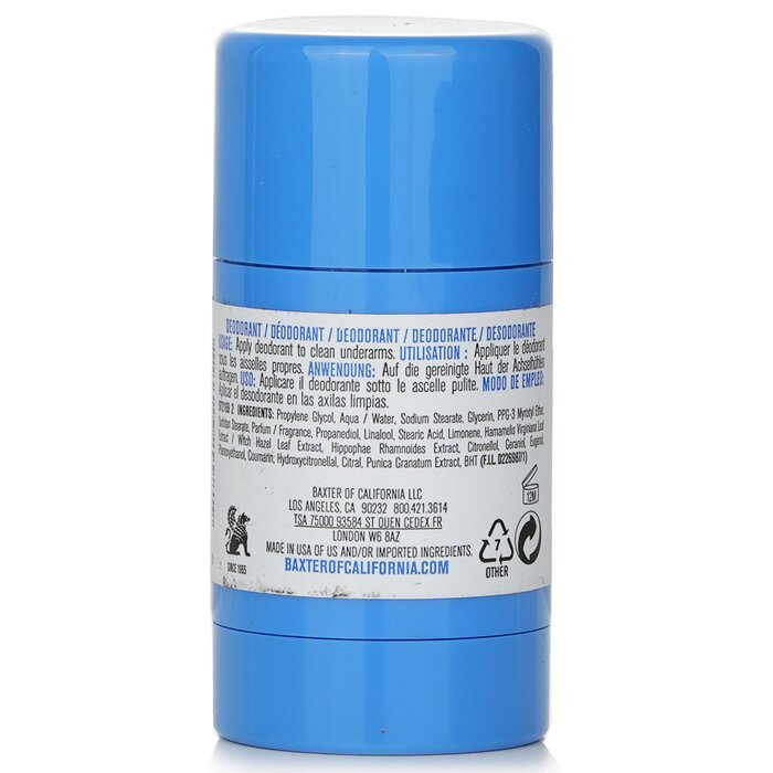 Baxter Of California Deodorant - Citrus & Herbal-Musk (Aluminum Free/ Sensitive Skin Formula) (Travel Size) 34g/1.2ozProduct Thumbnail
