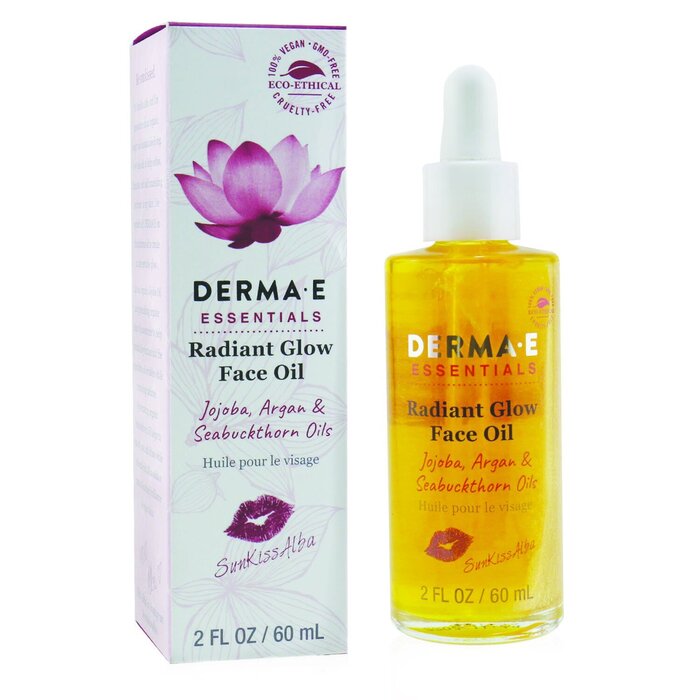 ダーマ E Derma E Essentials Radiant Glow Face Oil by SunKissAlba (Box Slightly Damaged) 60ml/2ozProduct Thumbnail