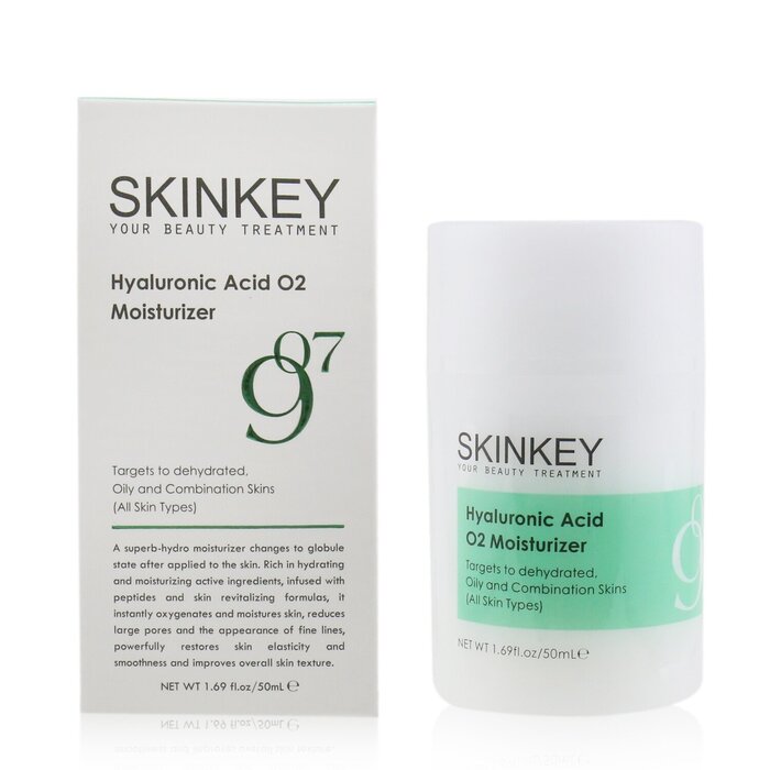 SKINKEY 玻尿酸注氧保湿霜（所有肌肤类型）-脱水油性及混合性皮肤适用 50ml/1.69ozProduct Thumbnail