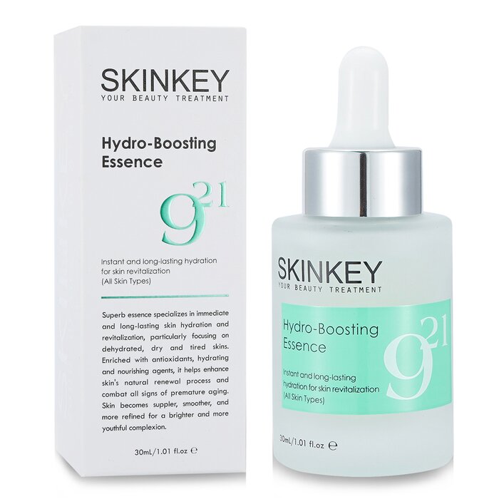 SKINKEY Ενυδατική σειρά Hydro-boosting Essence (Όλοι οι τύποι δέρματος) Άμεση και μακροχρόνια ενυδάτωση για αναζωογόνηση του δέρματος 30ml/1ozProduct Thumbnail
