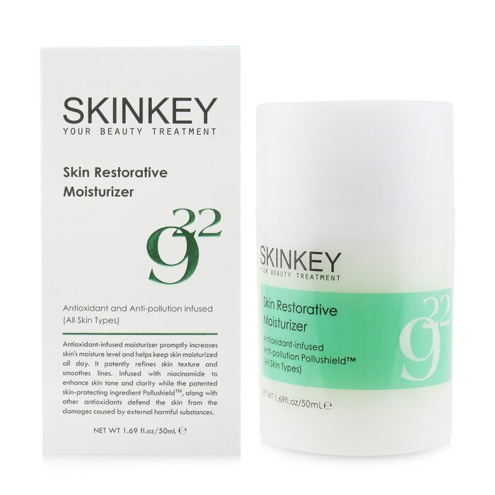 スキンキー SKINKEY Moisturizing Series Skin Restorative Moisturizer (All Skin Types) - Antioxidant & Anti-Pollution Infused 50ml/1.69ozProduct Thumbnail