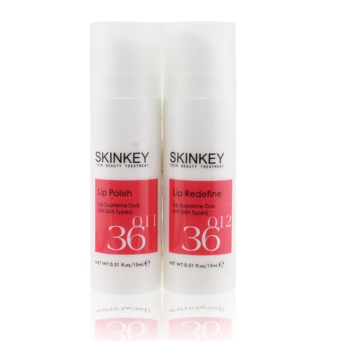 SKINKEY Lip Care Series Lip Supreme Duo (All Skin Types) - Polishing & Pumping 2x15ml/0.51ozProduct Thumbnail