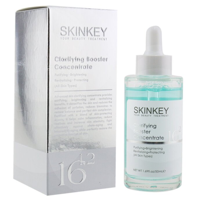 SKINKEY Σειρά θεραπείας Clarifying Booster Concentrate (Όλοι οι τύποι δέρματος) - Καθαρισμός, Λάμψη, Αναζωογόνηση & Προστασία 50ml/1.69ozProduct Thumbnail