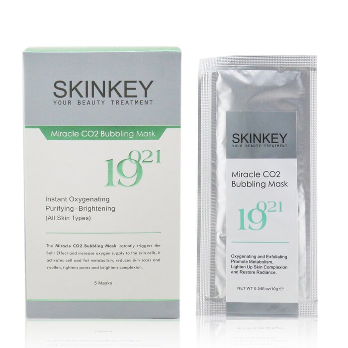 SKINKEY Moisturizing Series Miracle CO2 Bubbling Mask (All Skin Types) - Instant Oxygenating Purifying & Brightening 5pcsProduct Thumbnail