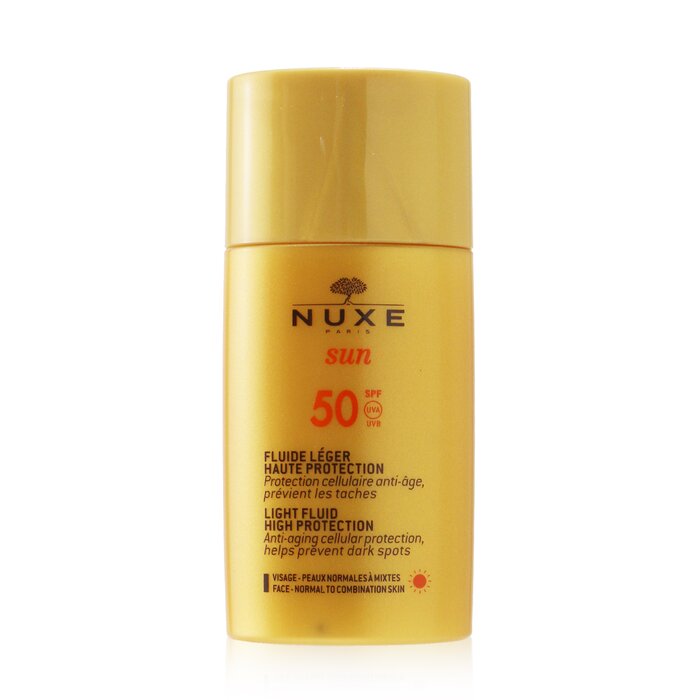 Nuxe 黎可詩  Nuxe Sun Light Fluid 面部高防護 SPF50（適用於中性至混合性皮膚） 50ml/1.6ozProduct Thumbnail