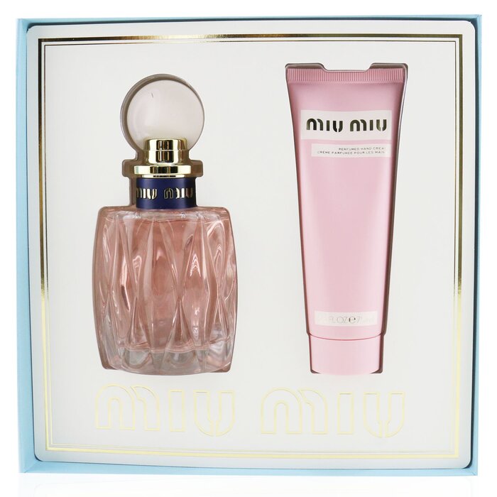 Miu Miu L'Eau Rosee Coffret: Eau De Toilette Spray 100ml/3.4oz + Perfumed Hand Cream 75ml/2.5oz 2pcsProduct Thumbnail