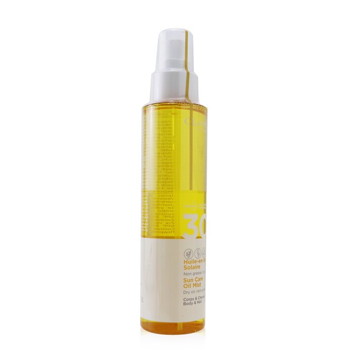 娇韵诗 Clarins Sun Care Oil Mist For Body & Hair SPF 30 (Unboxed) 150ml/5ozProduct Thumbnail