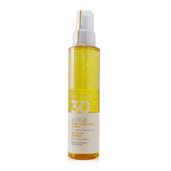 Clarins Sun Care Oil Mist For Body & Hair SPF 30 (Unboxed) 150ml/5ozProduct Thumbnail