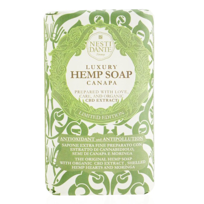 Nesti Dante Luxury Hemp Soap With Organic CBD Extract, Shelled Hemp Hearts & Moringa 250ml/8.8ozProduct Thumbnail