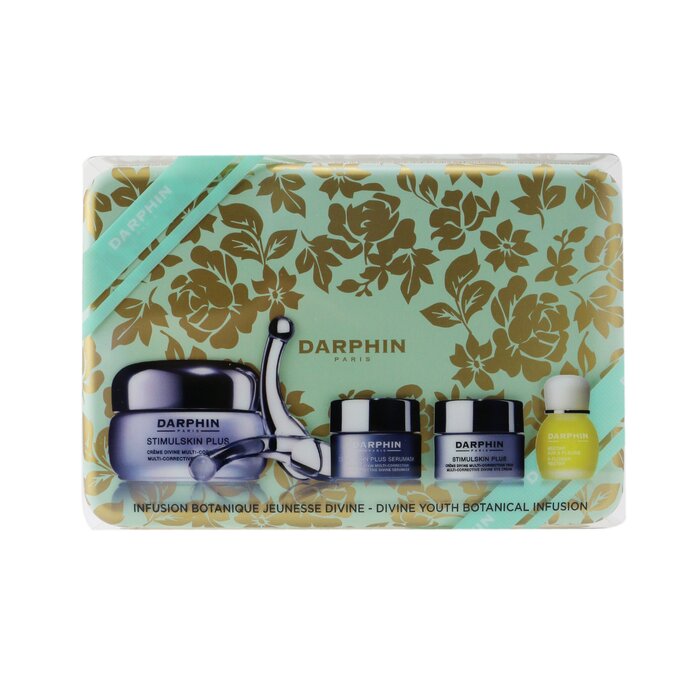 Darphin Stimulskin Plus Multi-Corrective Divine Set: Cream 50ml+ Serumask 5ml+ Eye Cream 5ml+ 8-Flower Nectar 4ml 5pcsProduct Thumbnail