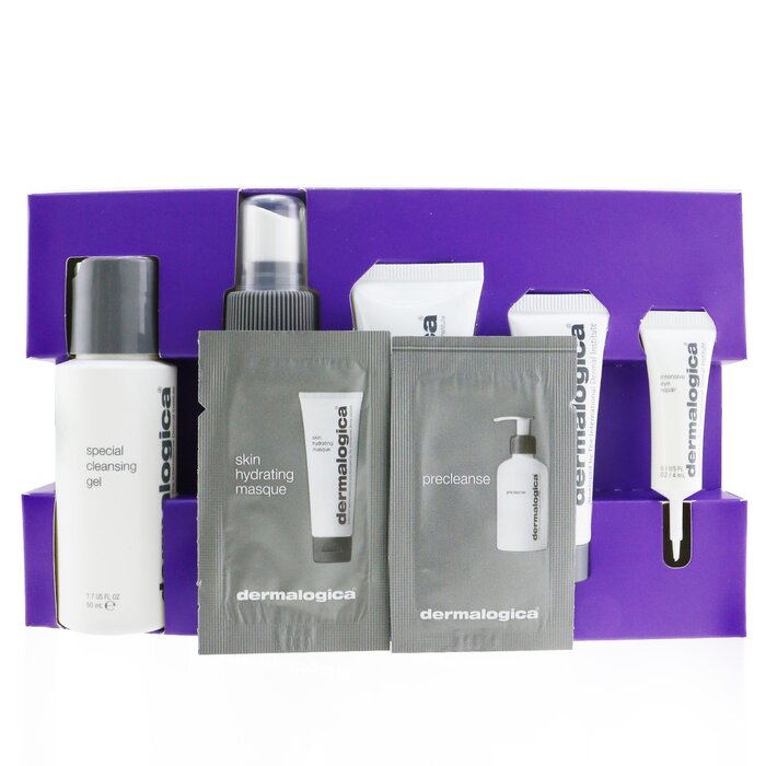 Dermalogica Normal/ Dry Skin Kit: Cleanser + Toner + Smoothing Cream + Exfoliant + Eye Reapir (Unboxed) 5pcsProduct Thumbnail