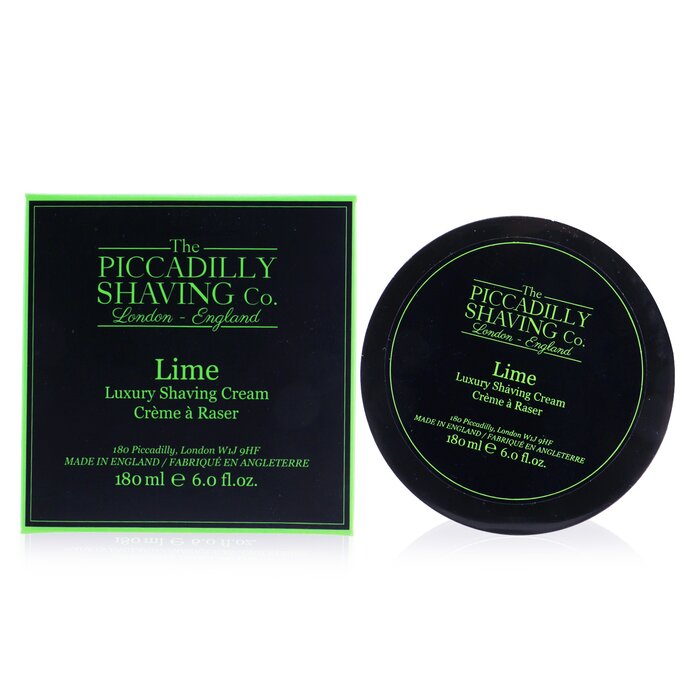 The Piccadilly Shaving Co. Lime Luxury Shaving Cream 180g/6ozProduct Thumbnail