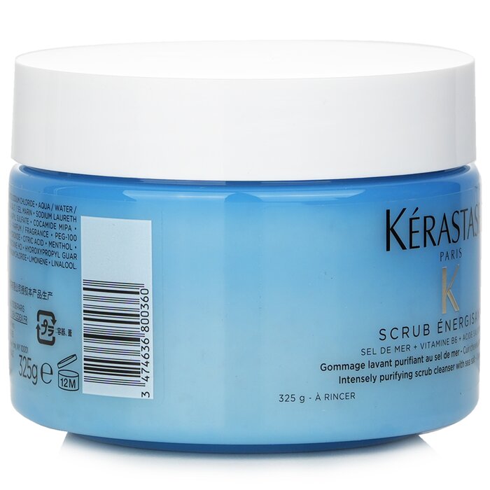 Kerastase Fusio-Scrub Scrub Energisant Intensely Purifying Scrub Cleanser with Sea Salt (Oily Prone Scalp) 325ml/11.4ozProduct Thumbnail