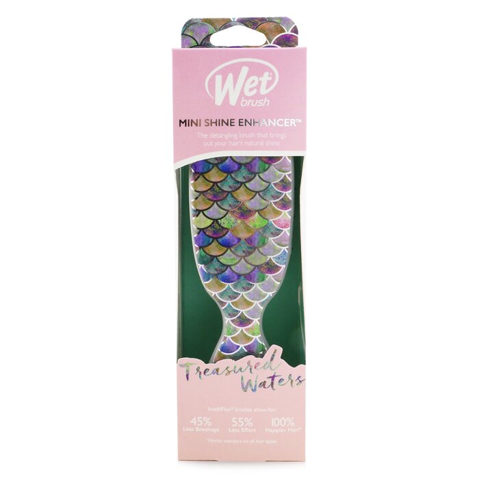 Wet Brush Mini Shine Enhancer Treasured Waters Щетка для Волос 1pcProduct Thumbnail