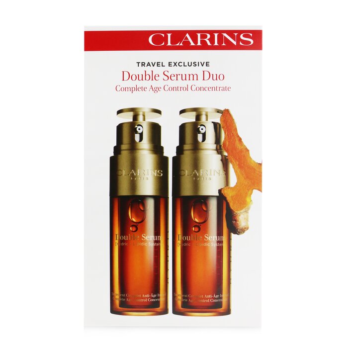 Clarins Double Serum (Hydric + Lipidic System) Complete Age Control Concentrate Duo Set 2x50ml/1.7ozProduct Thumbnail