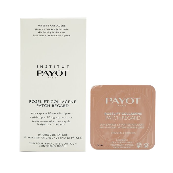 Payot Roselift Collagene Patch Regard - Cuidado Express Anti-Fatiga, Reafirmante (Parche de Ojos) (Tamaño Salón) 20pairsProduct Thumbnail