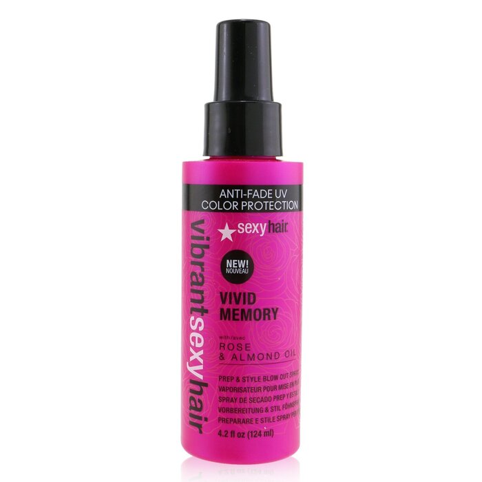 Sexy Hair Concepts Vibrant Sexy Hair Vivid Memory Prep & Style Blow Out Spray ספריי לשיער 124ml/4.2ozProduct Thumbnail