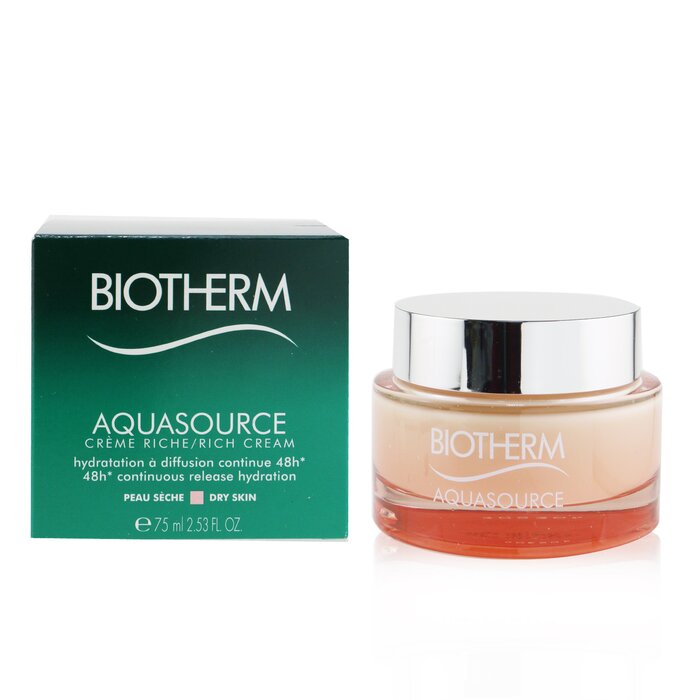Biotherm ครีม Aquasource 48H Continuous Release Hydration Rich Cream (ผิวแห้ง) 75ml/2.53ozProduct Thumbnail