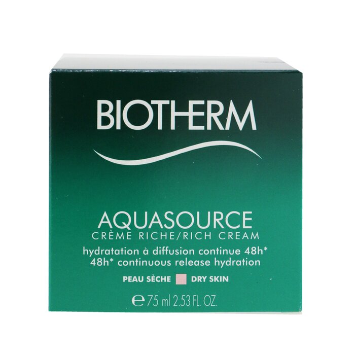 Biotherm Aquasource 48H Continuous Release Hydration Rich Cream - For Dry Skin 75ml/2.53ozProduct Thumbnail