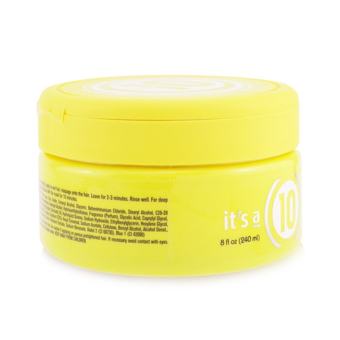 It's A 10 Miracle Clay Hair Mask (For Blondes) מסכה לשיער בלונדיני 240ml/8ozProduct Thumbnail
