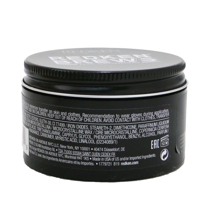 Redken Brews Camo Pomade (Medium Control / Black Tinted Styling Paste) 100ml/3.4ozProduct Thumbnail