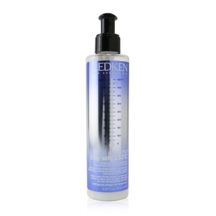 Redken Extreme Play Safe 450°F Fortifying + Heat Protection Treatment (For Hot Tool Damage) 200ml/6.8ozProduct Thumbnail