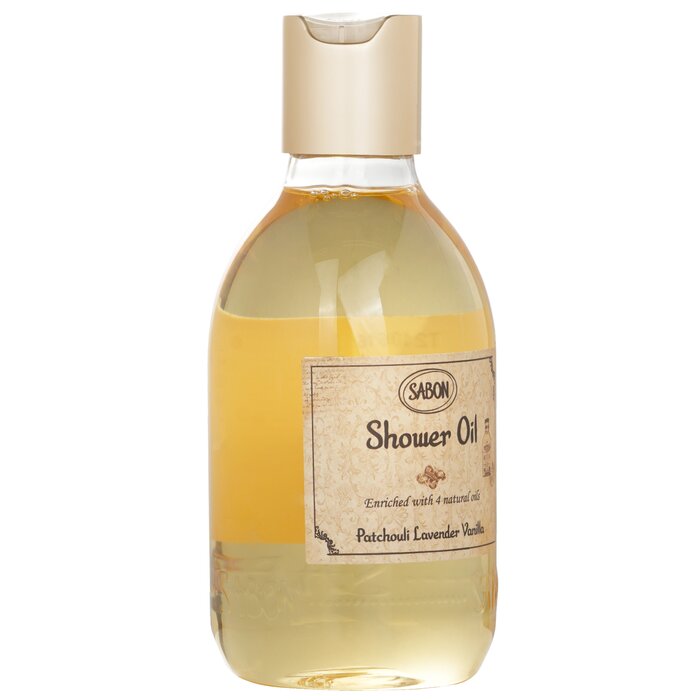 Sabon Shower Oil - Patchouli Lanvender Vanilla (Plastic Bottle) 300ml/10.5ozProduct Thumbnail