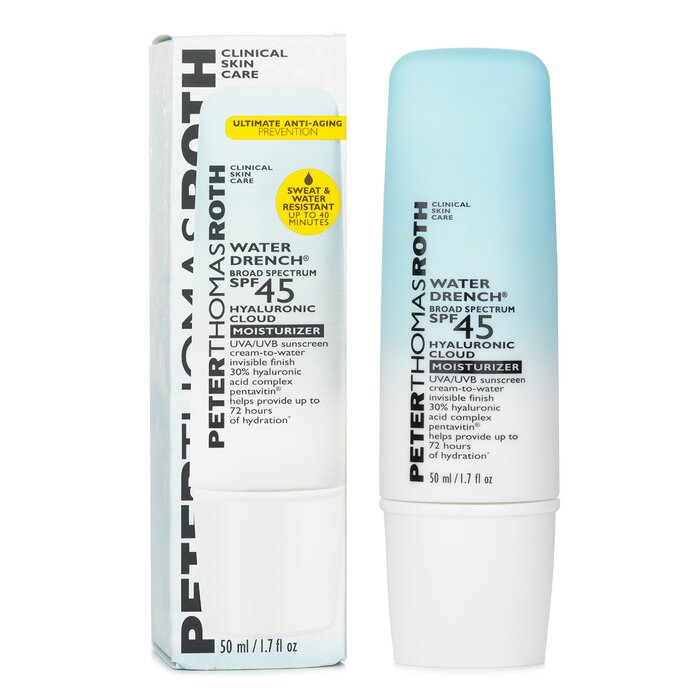 Peter Thomas Roth Water Drench Hyaluronic Cloud Moisturizer SPF 45 UVA/UVB Sunscreen 50ml/1.7ozProduct Thumbnail