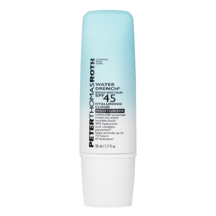 Peter Thomas Roth 彼得羅夫 Water Drench Hyaluronic Cloud Moisturizer SPF 45 UVA/UVB Sunscreen防曬乳 50ml/1.7ozProduct Thumbnail