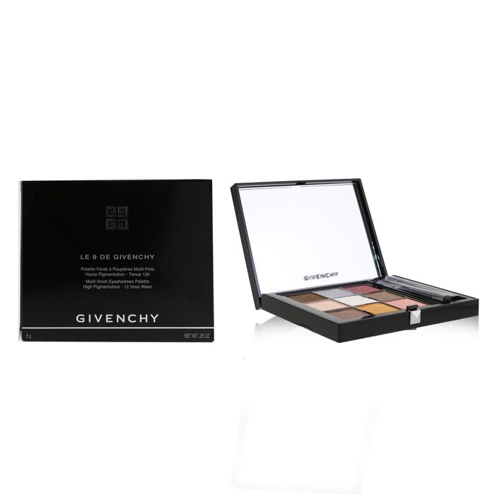 ジバンシィ Givenchy Le 9 De Givenchy Multi Finish Eyeshadows Palette (9x Eyeshadow) 8g/0.28ozProduct Thumbnail