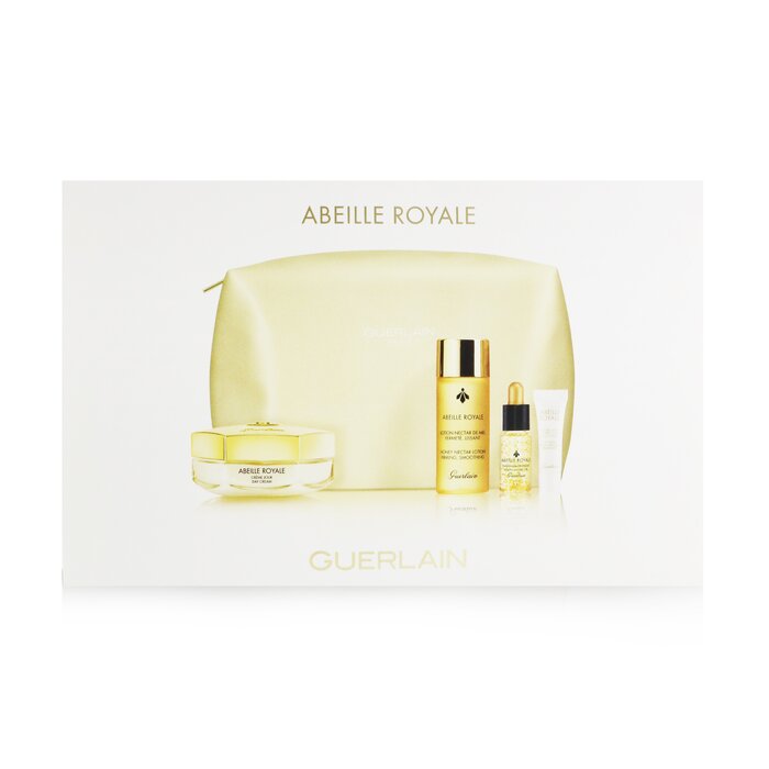 Guerlain Abeille Royale Age-Defying Programme (Set of Cream, Lotion, Oil, Eye Cream & Bag) 4pcs+1bagProduct Thumbnail