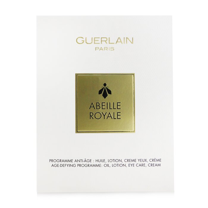 Guerlain برنامج مقاومة آثار التقدم بالسن Abeille Royale (مجموعة زيت وغسول وعناية بالعيون وكريم) 4pcsProduct Thumbnail