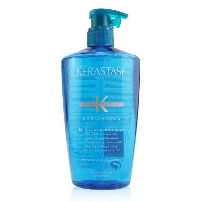 ケラスターゼ Kerastase Specifique Bain Vital Dermo-Calm Cleansing Soothing Shampoo (Sensitive Scalp, Combination Hair) 500ml/16.9ozProduct Thumbnail