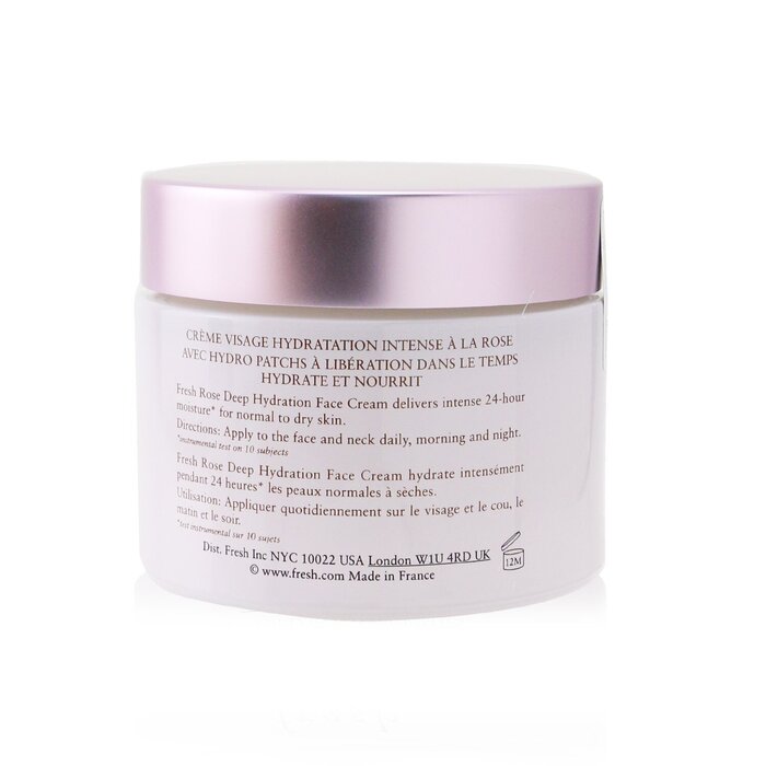 Fresh Rose Deep Hydration Face Cream - קרם פנים - עור רגיל עד יבש 100ml/3.3ozProduct Thumbnail