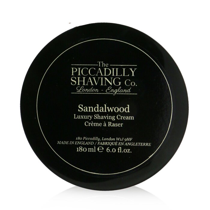 ザ ピカデリー シェービングカンパニー The Piccadilly Shaving Co. Sandalwood Luxury Shaving Cream 180g/6ozProduct Thumbnail