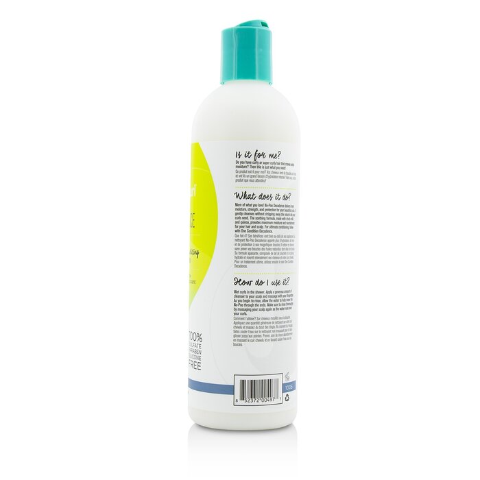 DevaCurl Mleczny szampon do włosów bardzo kręconych No-Poo Decadence (Zero Lather Ultra Moisturizing Milk Cleanser - For Super Curly Hair) 355ml/12ozProduct Thumbnail