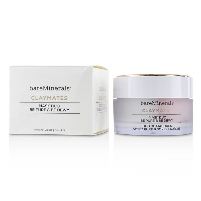BareMinerals Claymates Be Pure & Be Dewy Mascarilla Dúo 58g/2.04ozProduct Thumbnail