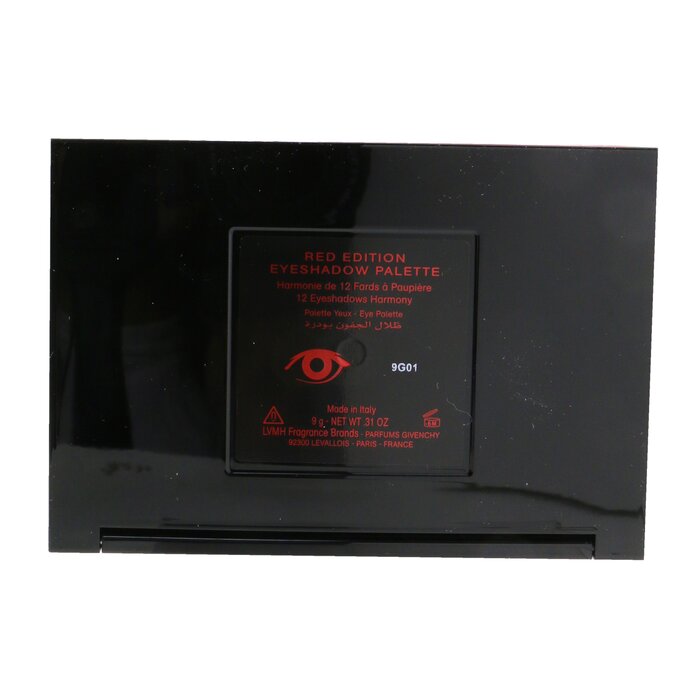 Givenchy Red Edition Paleta de Sombras de Ojos (12x Sombras de Ojos + 1x Brocha de Doble Punta) (Caja Ligeramente Dañada) 9g/0.31ozProduct Thumbnail