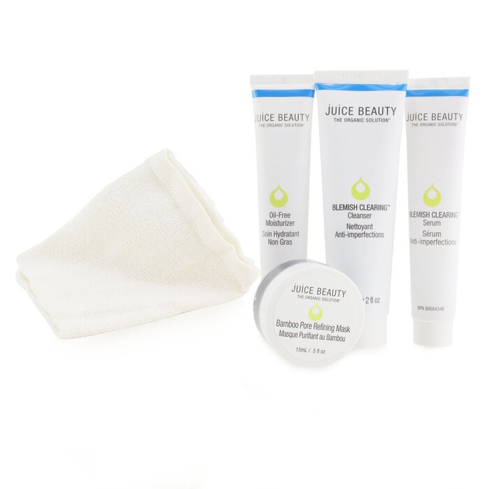 Juice Beauty Blemish Clearing Solutions Kit 4pcs+1washclothProduct Thumbnail