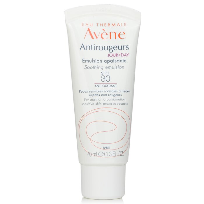 Avene Antirougeurs DAY Emulsão Calmante SPF 30 - Para peles sensíveis normais a mistas com tendência a vermelhidão 40ml/1.3ozProduct Thumbnail