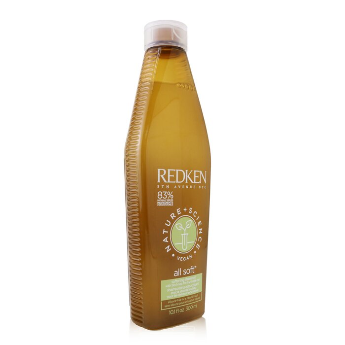 Redken Nature + Science All Soft Softening Shampoo (For Dry/ Brittle Hair) שמפו עבור שיער יבש/שביר 300ml/10.1ozProduct Thumbnail