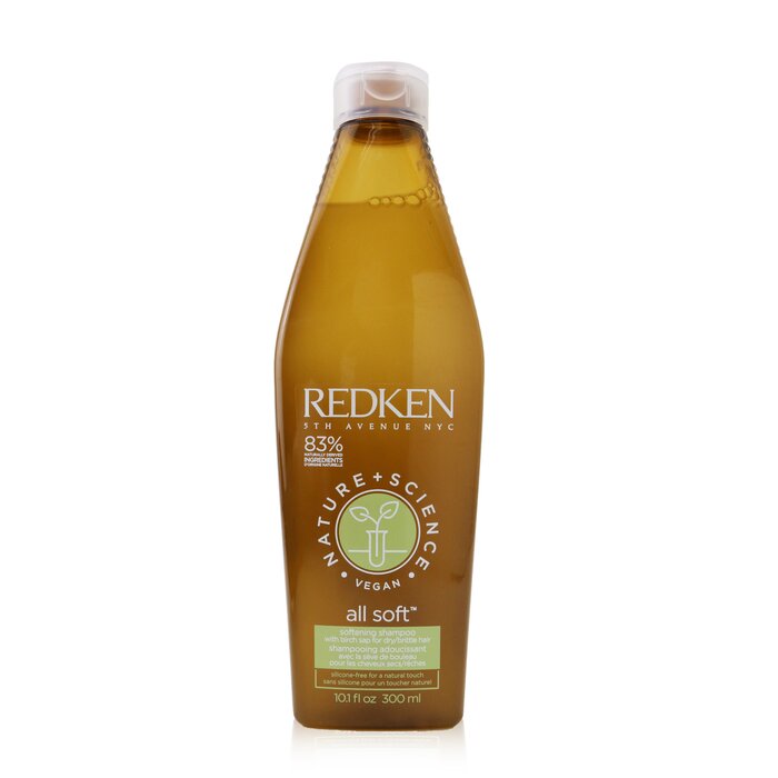 Redken Nature + Science All Soft Softening Shampoo (For Dry/ Brittle Hair) 300ml/10.1ozProduct Thumbnail