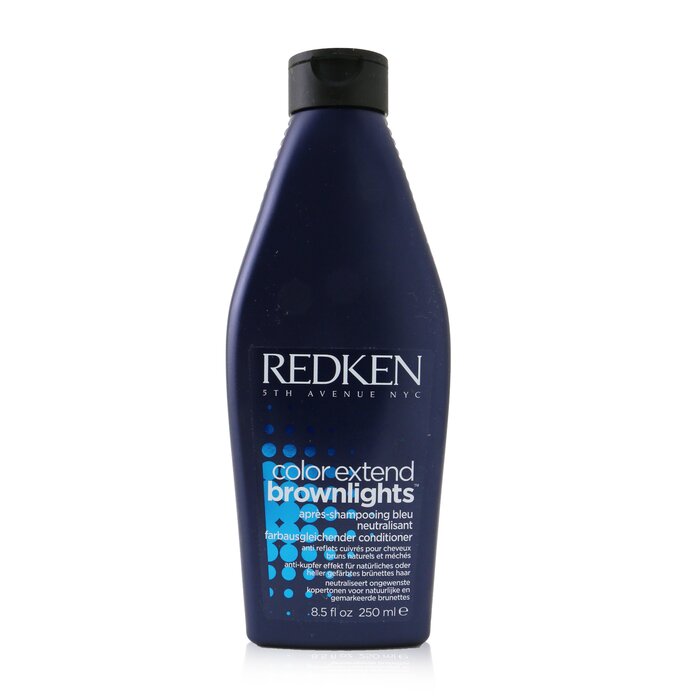 Redken Color Extend Brownlights Blue Toning Conditioner (Anti-Brass For Natural and Highlighted Brunettes) 250ml/8.5ozProduct Thumbnail