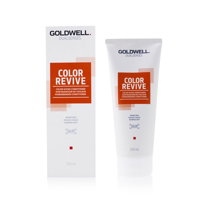 Goldwell Dual Senses Color Revive Color Giving Conditioner - # Warm Red 200ml/6.7ozProduct Thumbnail
