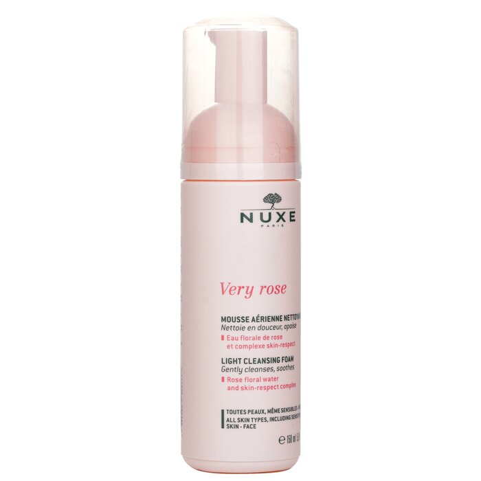 Nuxe Αφρός καθαρισμού Very Rose Light - Για όλους τους τύπους δέρματος 150ml/5ozProduct Thumbnail