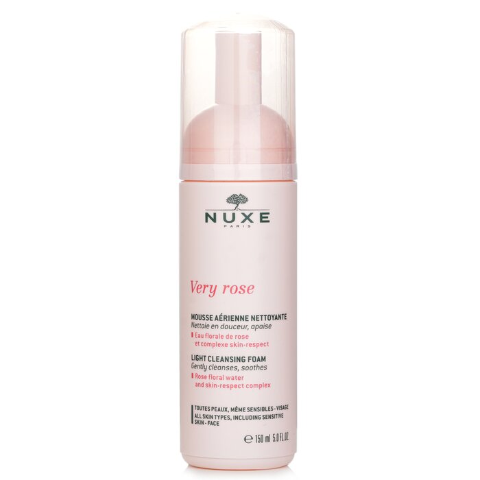 Nuxe Very Rose Легкая Очищающая Пенка - для Всех Типов Кожи 150ml/5ozProduct Thumbnail