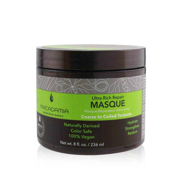 Macadamia Natural Oil Professional Ultra Rich Repair Masque (Coarse to Coiled Textures) 236ml/8ozProduct Thumbnail