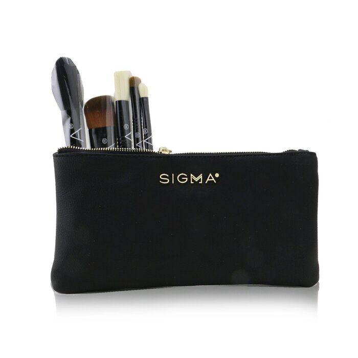 Sigma Beauty مجموعة فراشي متعددة الفعالية 5pcs+1bagProduct Thumbnail