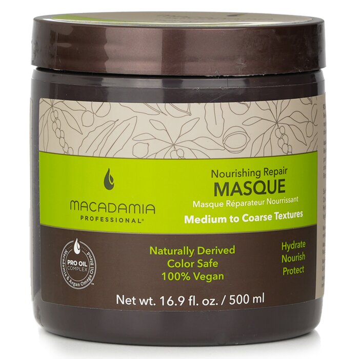 Macadamia Natural Oil Professional Питательная Восстанавливающая Маска (для Волос со Средней и Жесткой Текстурой) 500ml/16.9ozProduct Thumbnail