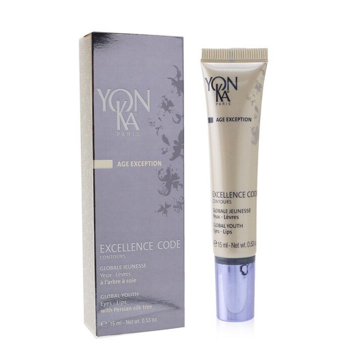 Yonka Age Exception Excellence Code Global Youth Contours With Persian Silk Tree (For Eyes & Lips) 15ml/0.53ozProduct Thumbnail